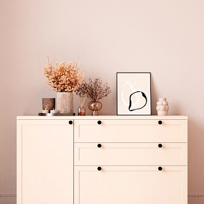 Комод комбинированный с эмалевой столешницей A709ES