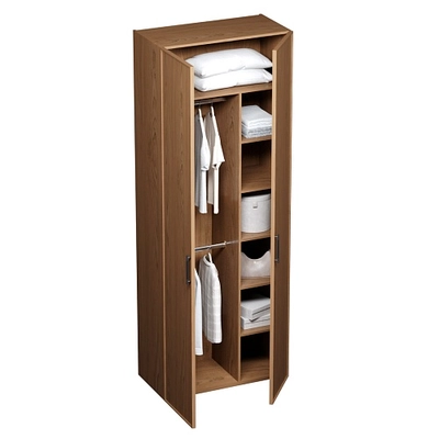 Шкаф двустворчатый, фасады натуральный шпон L210.44-4