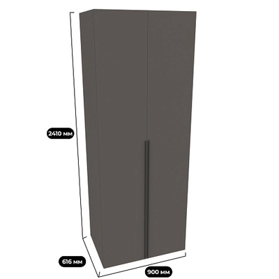 Шкаф двустворчатый L210.60-3