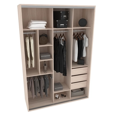 Шкаф-купе ХG186.60-1, профиль INTEGRO, фасад МДФ