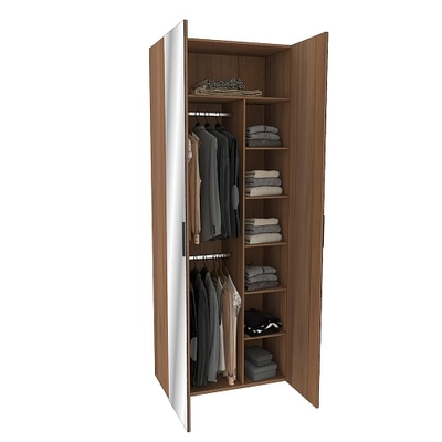 Шкаф двустворчатый с зеркалом L210.44-4Z