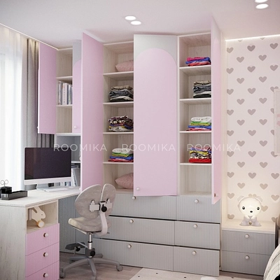 Лацио детская фасады в эмали 3