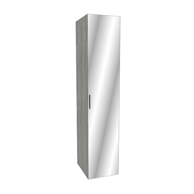 Шкаф 1 дверный широкий с зеркалом LG-221.60-4Z