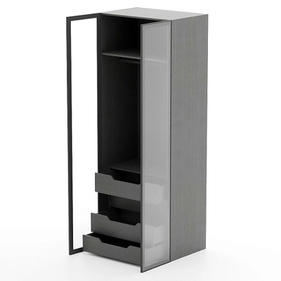 Шкаф для спальни с четырьмя ящиками и штангой R210.60-3