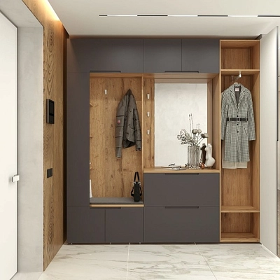 Лацио прихожая фасады в эмали 3