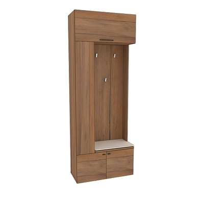 Секция с вешалкой и полками с подсветкой L409 L/R