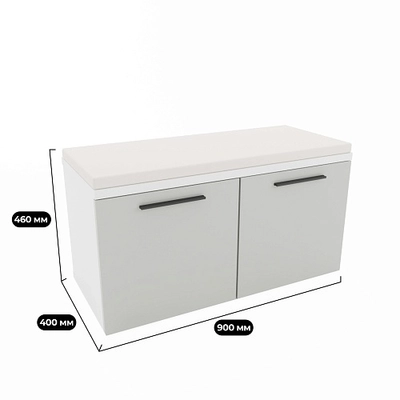 Тумба для обуви с мягким сиденьем L461