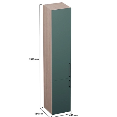 Шкаф с двумя глухими дверями R222