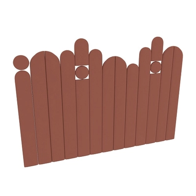 Стеновая панель для детской «Мягкий бортик» #1