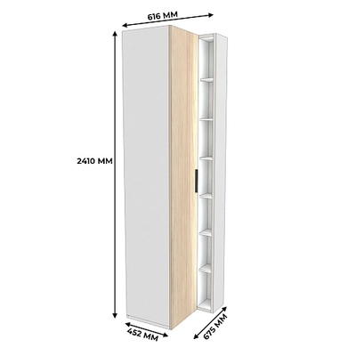 Шкаф переходный с подсветкой L232 L/R