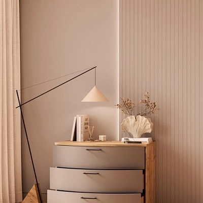 Комод радиусный 3 ящика P703