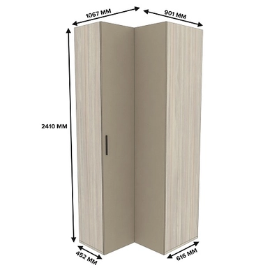 Шкаф угловой L208 L/R