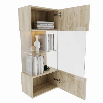 Шкаф навесной с подсветкой L350