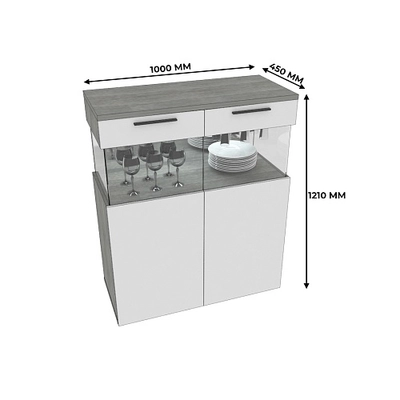 Винный шкаф с подсветкой LG200