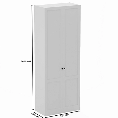 Шкаф двухдверный с перемычкой А210.44-1Р