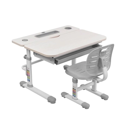 Комплект парта + стул Littonia Grey-w + лампа