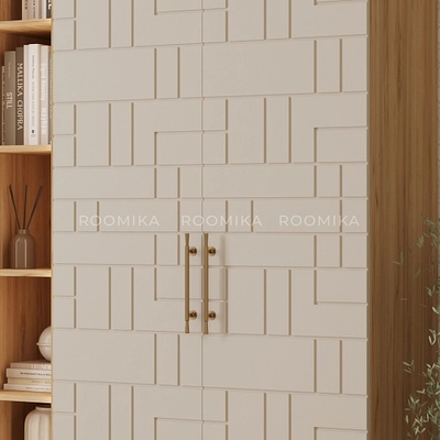 Шкафная группа Лацио фрезерованные фасады в эмали 33