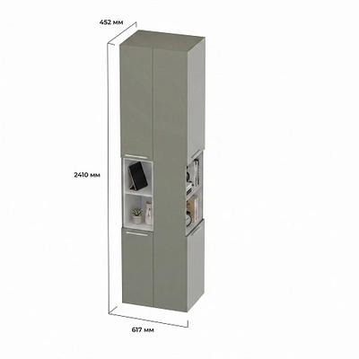 Шкаф-стеллаж завершающий LG219.1 L/R