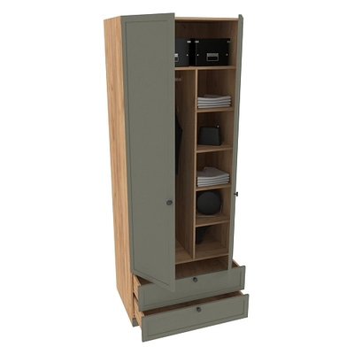 Шкаф двухдверный с ящиками А211.60