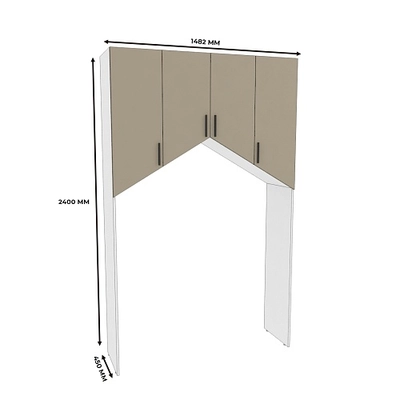 Антресоль-домик L631