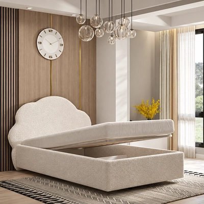 Кровать мягкая ОБЛАКО с подъемным механизмом, 120x200