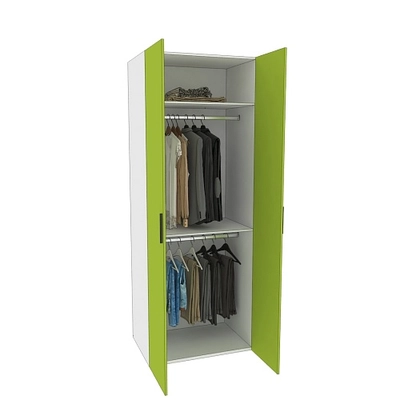 Шкаф двухдверный глубокий L210.60-1