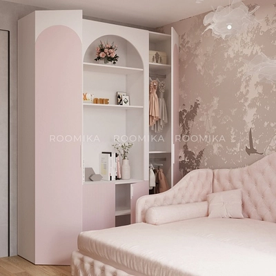 Лацио детская фрезерованные фасады в эмали 77