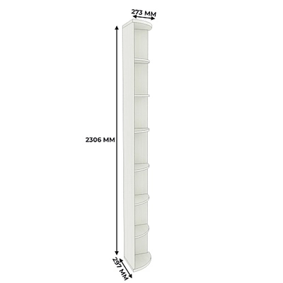 Стеллаж завершающий P235 L/R