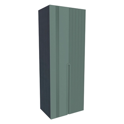 Шкаф 2 дверный, фрезерованные фасады в эмали LE210.60-4