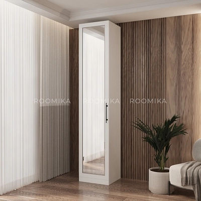 Шкаф однодверный для одежды с зеркалом A221.44-1Z