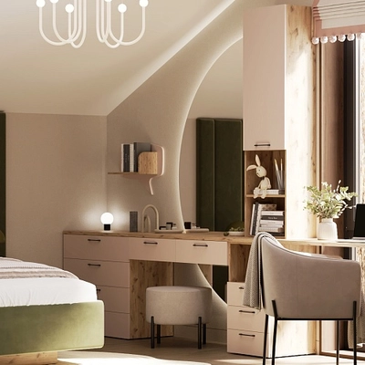 Полка навесная декоративная L319