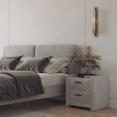 Кровать двуспальная мягкая МОНТАНА, 160x200