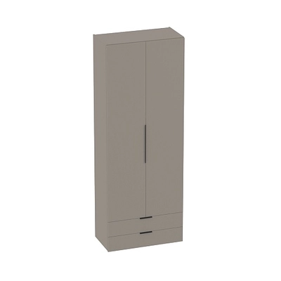 Шкаф 2 дверный с ящиками, фасады в эмали LE211.44