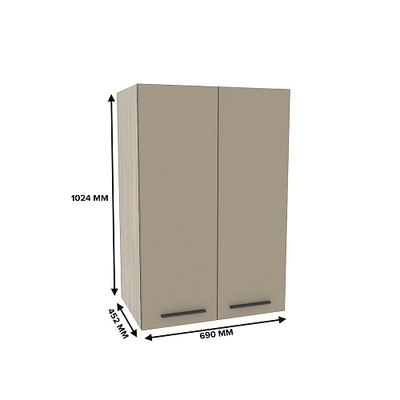 Антресоль двудверная L339.44