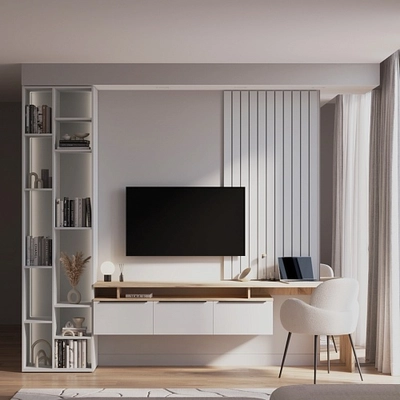 Тумба ТВ со столом R500.2 L/R