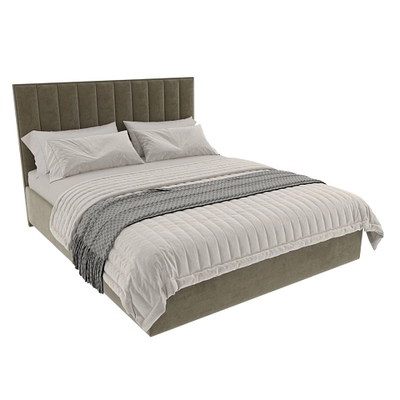 Кровать двуспальная мягкая ЛИБЕРТИ с подъемным механизмом, 180x200