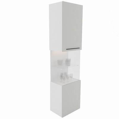 Шкаф напольный с подсветкой L225 L/R