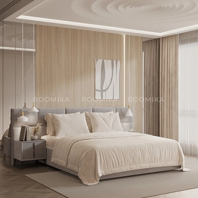 Кровать двуспальная мягкая ВЕРСАЛ с подъемным механизмом, 160x200