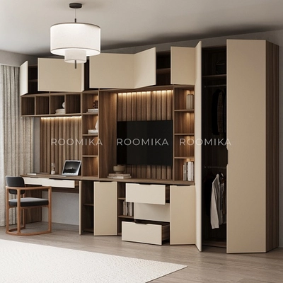 Лацио гостиная с рабочей зоной 18