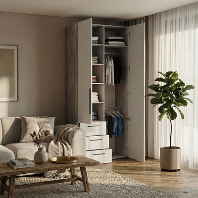 Шкаф комбинированный L215 L/R