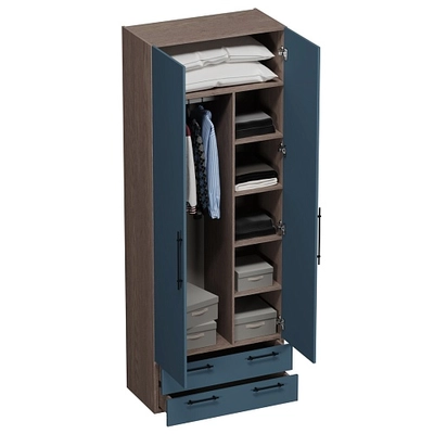 Шкаф двухдверный с ящиками L211.44