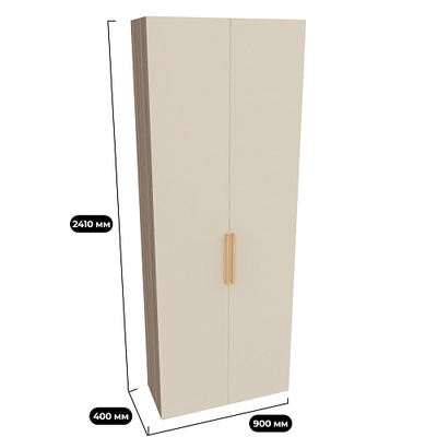 Шкаф двустворчатый L210.40-4