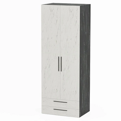 Шкаф двустворчатый с ящиками L211.60