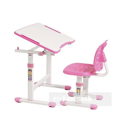 Парта для школьника  Omino Pink FUNDESK