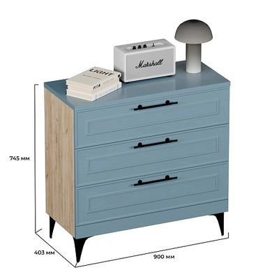 Комод с ящиками узкий A703.40ES