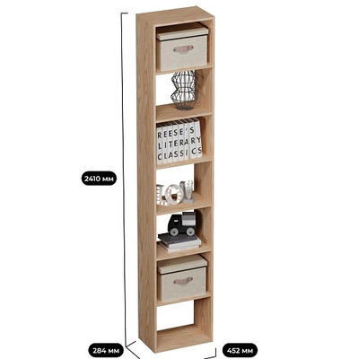 Стеллаж книжный L234.44
