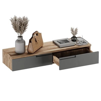 Туалетный столик, фасады в эмали LE-515