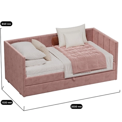 Кровать со вторым выдвижным спальным местом ЛАЙН 2