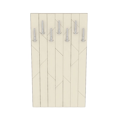 Панель мягкая с крючками P170