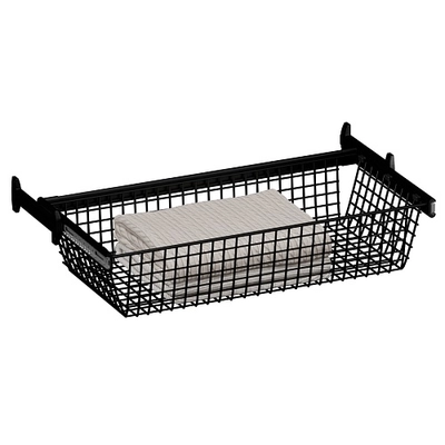 BELLE Корзина для белья 900 мм, цвет черный, BE90BABL